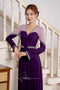Modern V-neck beaded features mesh Ao dai