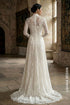 Elegant White Lace Wedding Ao Dai