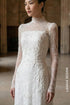 Exquisite Modern Traditional Bridal Ao Dai - Elegant & Pristine Beauty