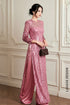 Elegant Rose Sequin Ao Dai – Modern Glamour & Timeless Sophistication