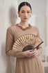 Minimalist Sand-Beige Áo Dài Set