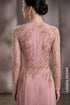 Sophisticated Dusty Rose Hand-Beaded Ao Dai