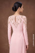 Pink Ao Dai with Regal Gold Embellishments & Keyhole Back