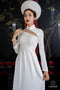 Impression cut out wedding ao dai