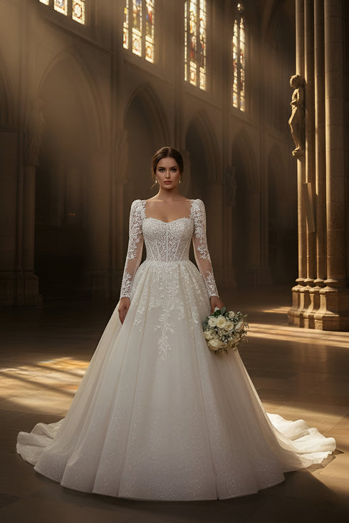 A luxurious and timeless Classic Ball Gown