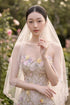 Enchanted Garden Floral Mermaid Wedding Dress
