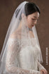 Off-The-Shoulder Lace Mermaid Wedding Dress with Long Sleeves