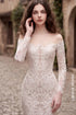 Sophisticated Off-the-Shoulder Lace Mermaid Wedding Dress