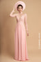 Pink embroidery lace bridal ao dai