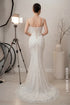 Exquisite Pearl-Embellished Mermaid Gown with Sculptural Draping