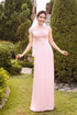 Lovely pink short sleeves bridal ao dai