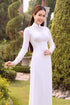 Elegant couple wedding ao dai patterns