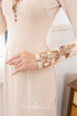 Delicate cut out beaded ao dai