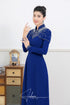 Beautiful ao dai with cape