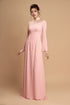 Pink modern cut out ao dai with beading