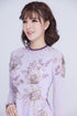 Grace embroidered ao dai