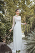Stunning cut out modern ao dai with laces