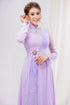 Sweet lavender party ao dai