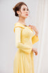 Impressive modern scoop neck ao dai