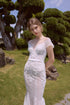 Mermaid wedding dress with beading